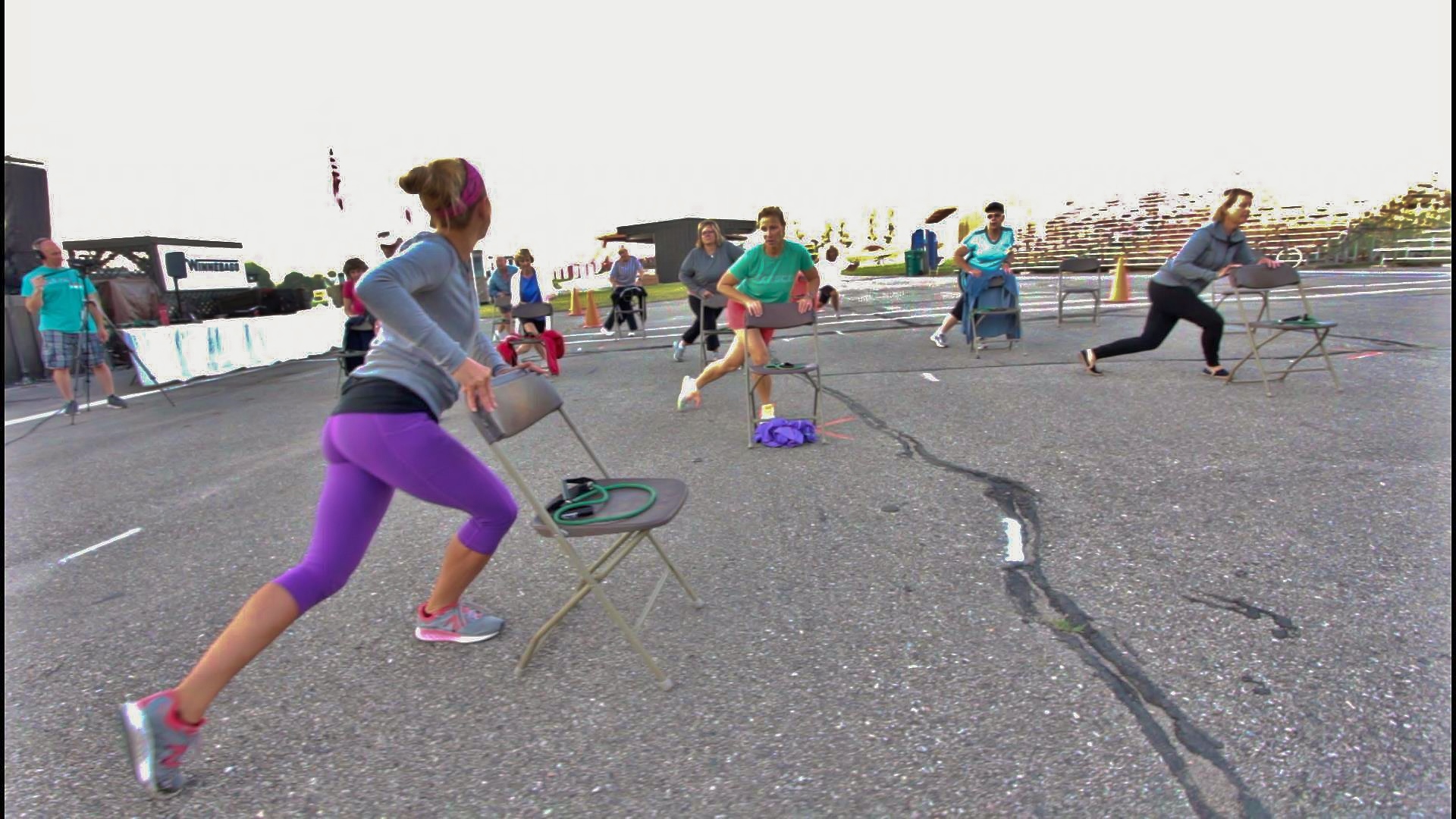 Full Hour Exercise Class from the Grand National Rally