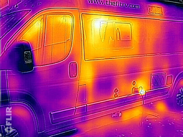 Assessing the Insulation in our RV with an IR Camera