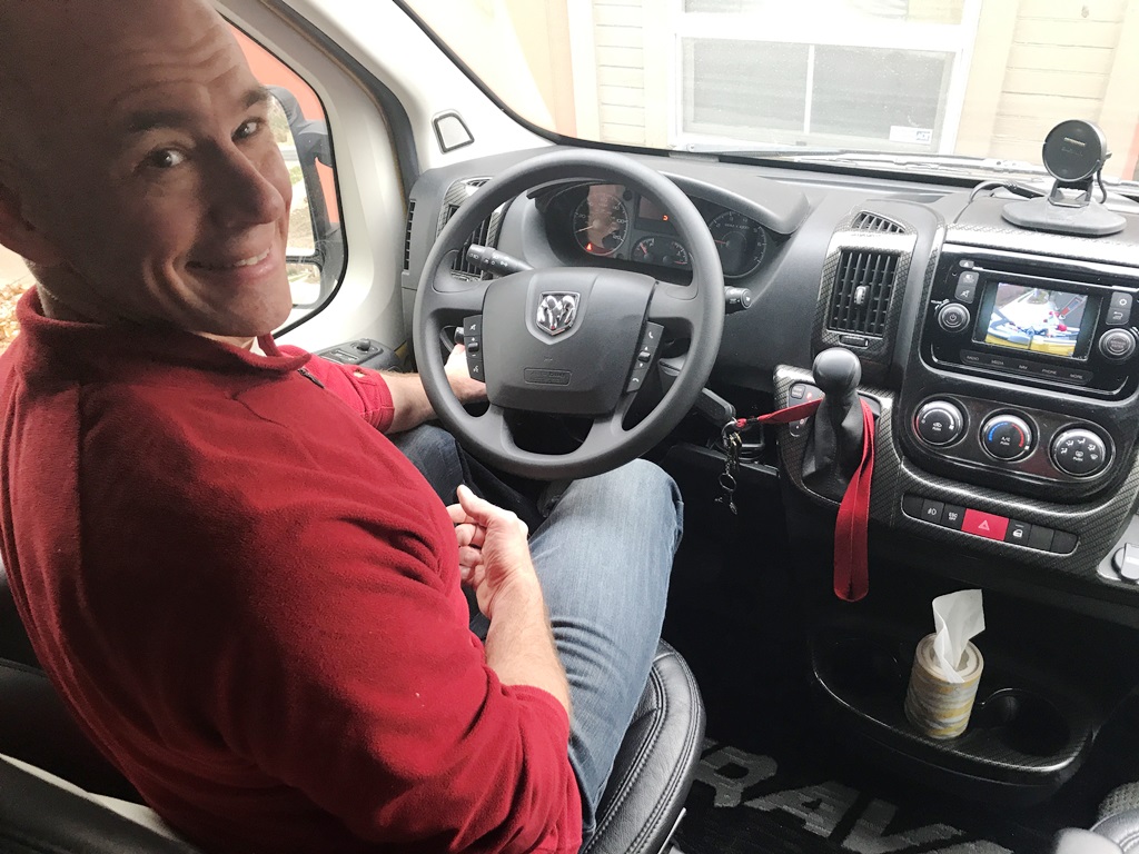 Activating the ProMaster Rear View Camera with a Switch!