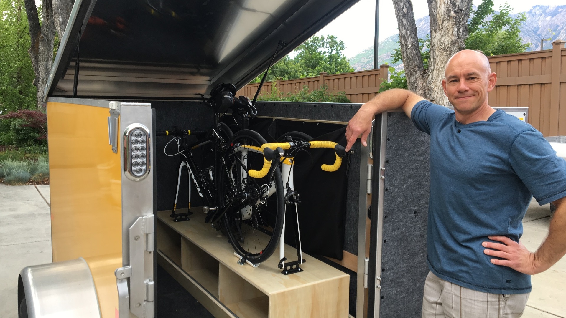 Pimp My Trailer 2: Sliding Bicycle Storage Tray