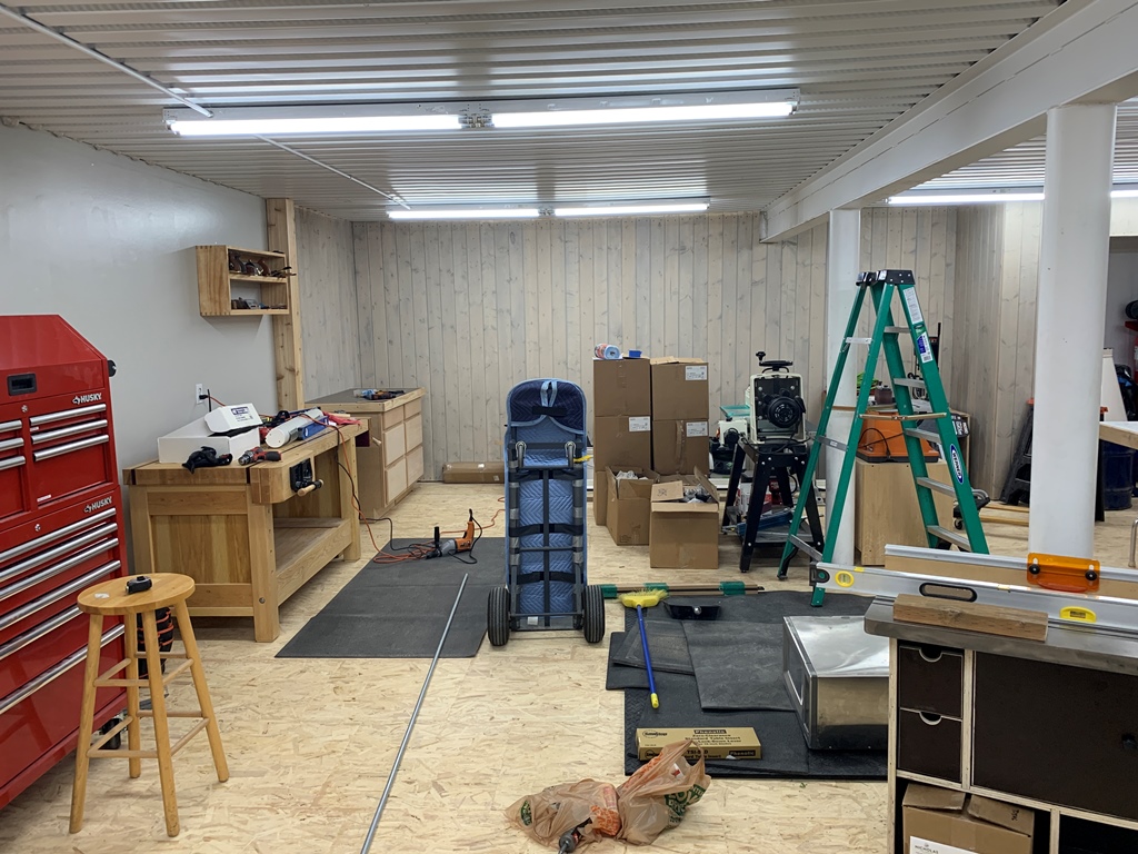 Building the New Fit RV Shop – Part 7:  Moving Back In!