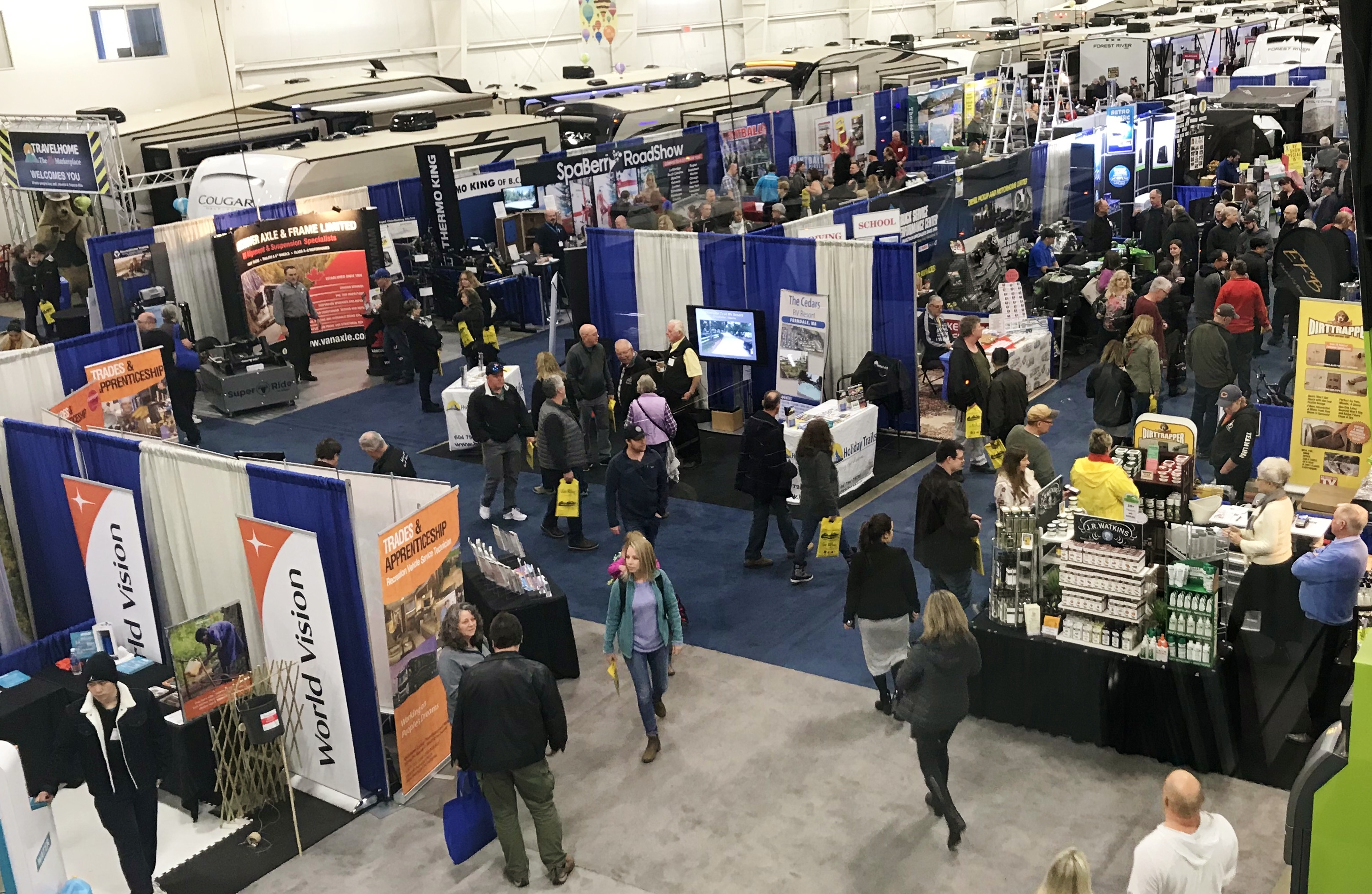 Our 1st Canadian RV Show: Interesting Differences