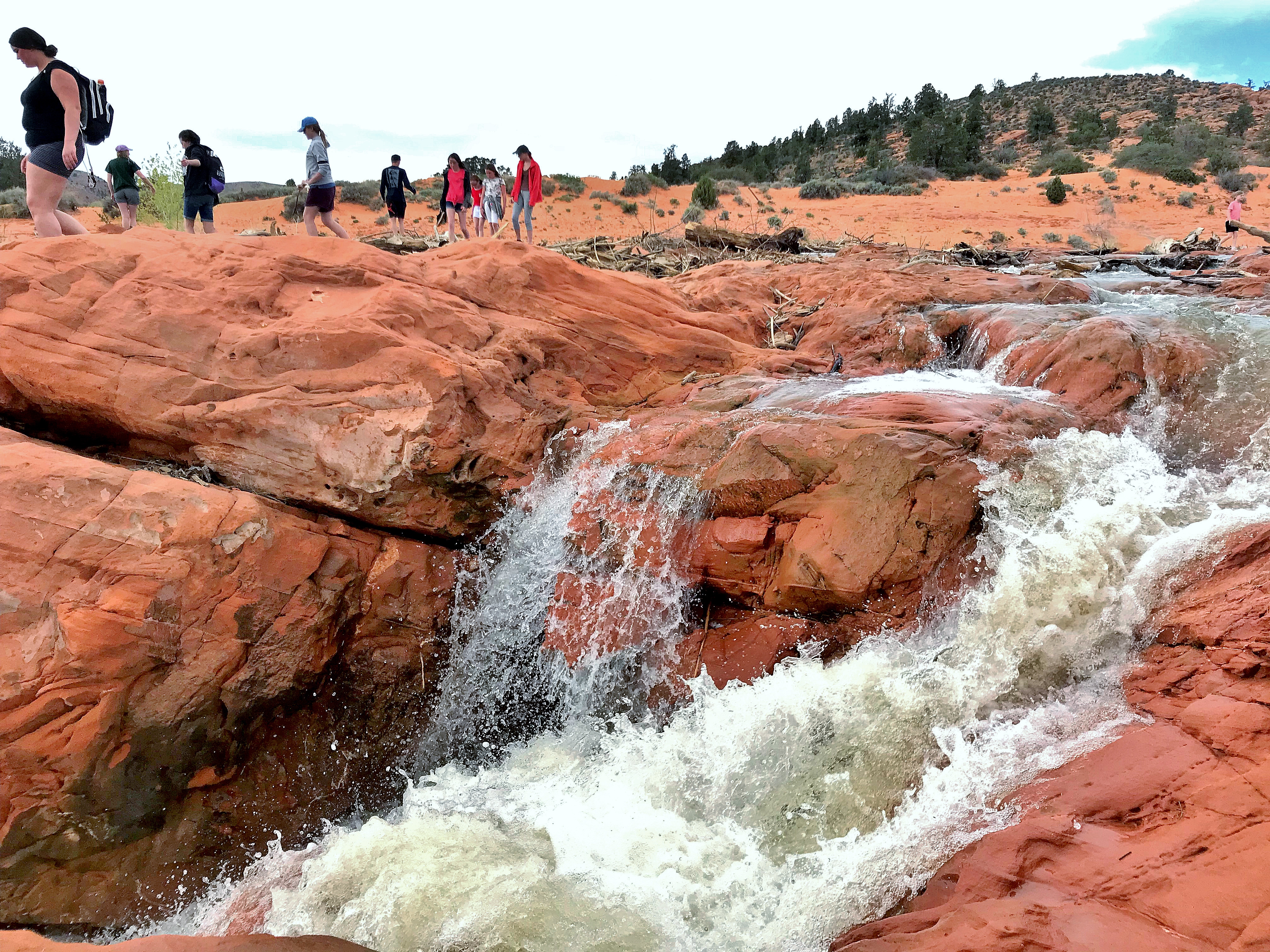 Gunlock Reservoir Waterfalls: Rare Phenomenon Happening NOW!