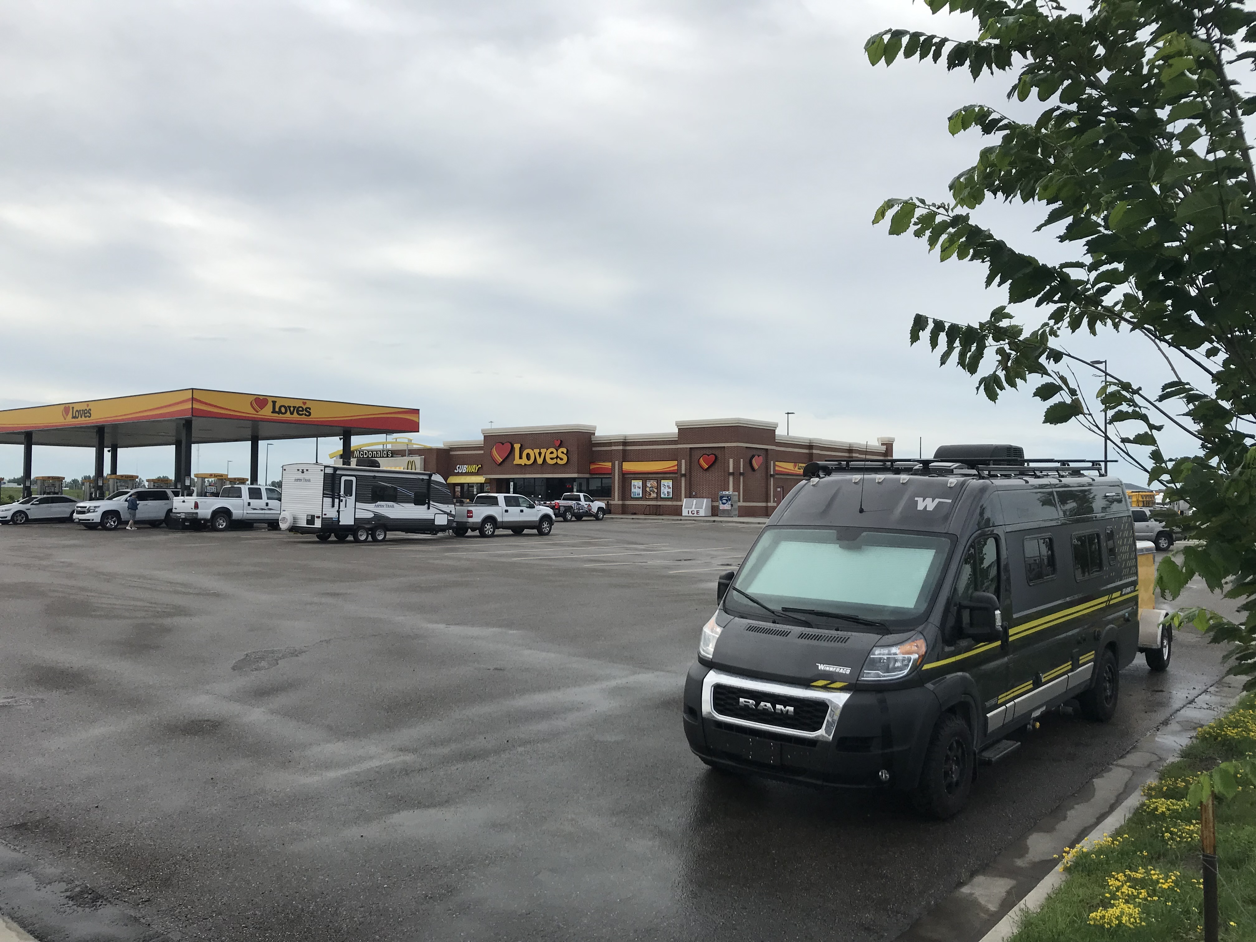 How to Take a Shower at a Truck Stop