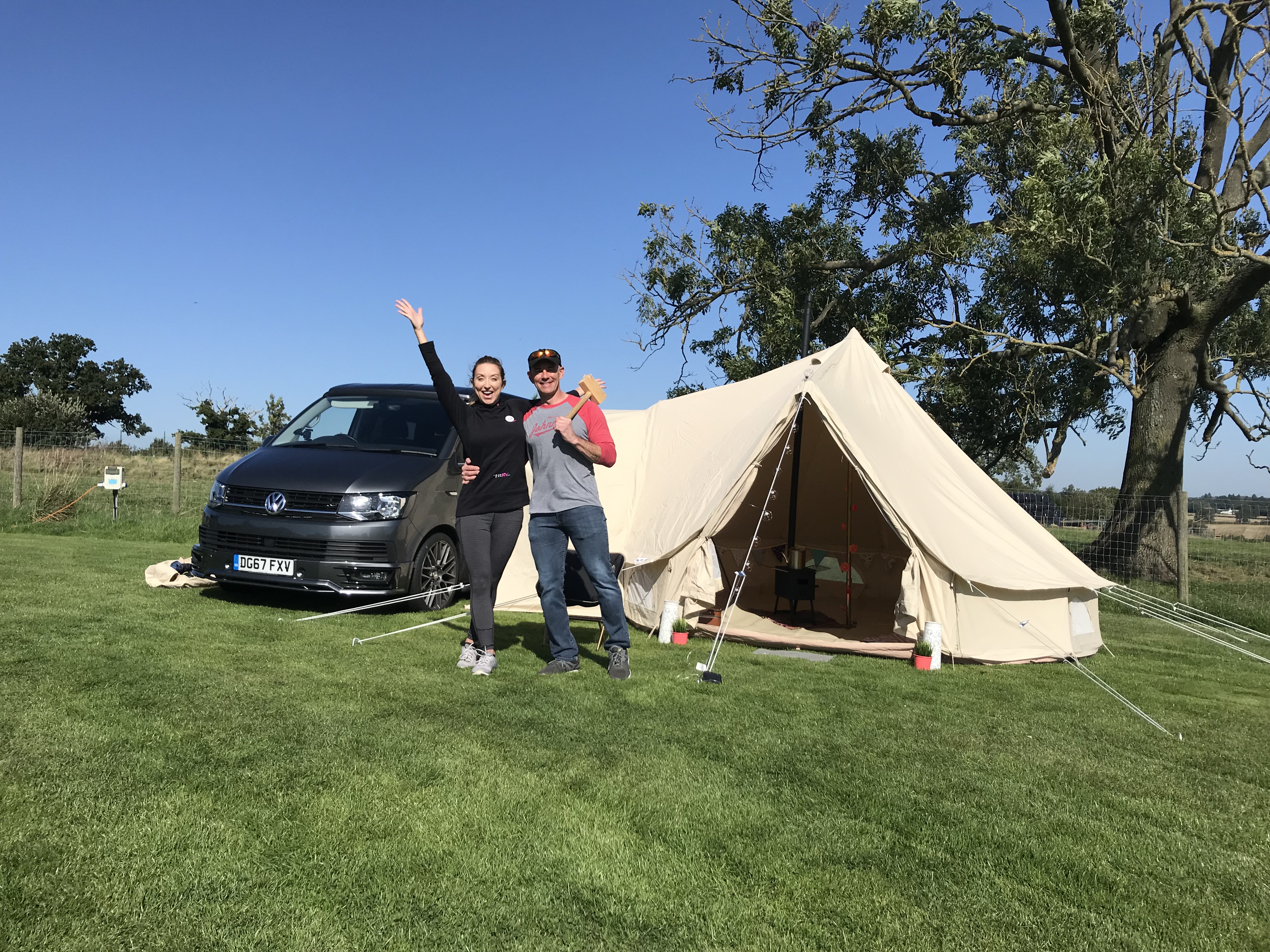 Setting Up The Glawning… IN ENGLAND!!!