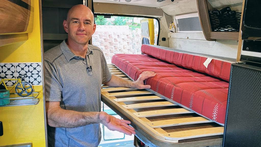 Adding a Slat Bed to the RV