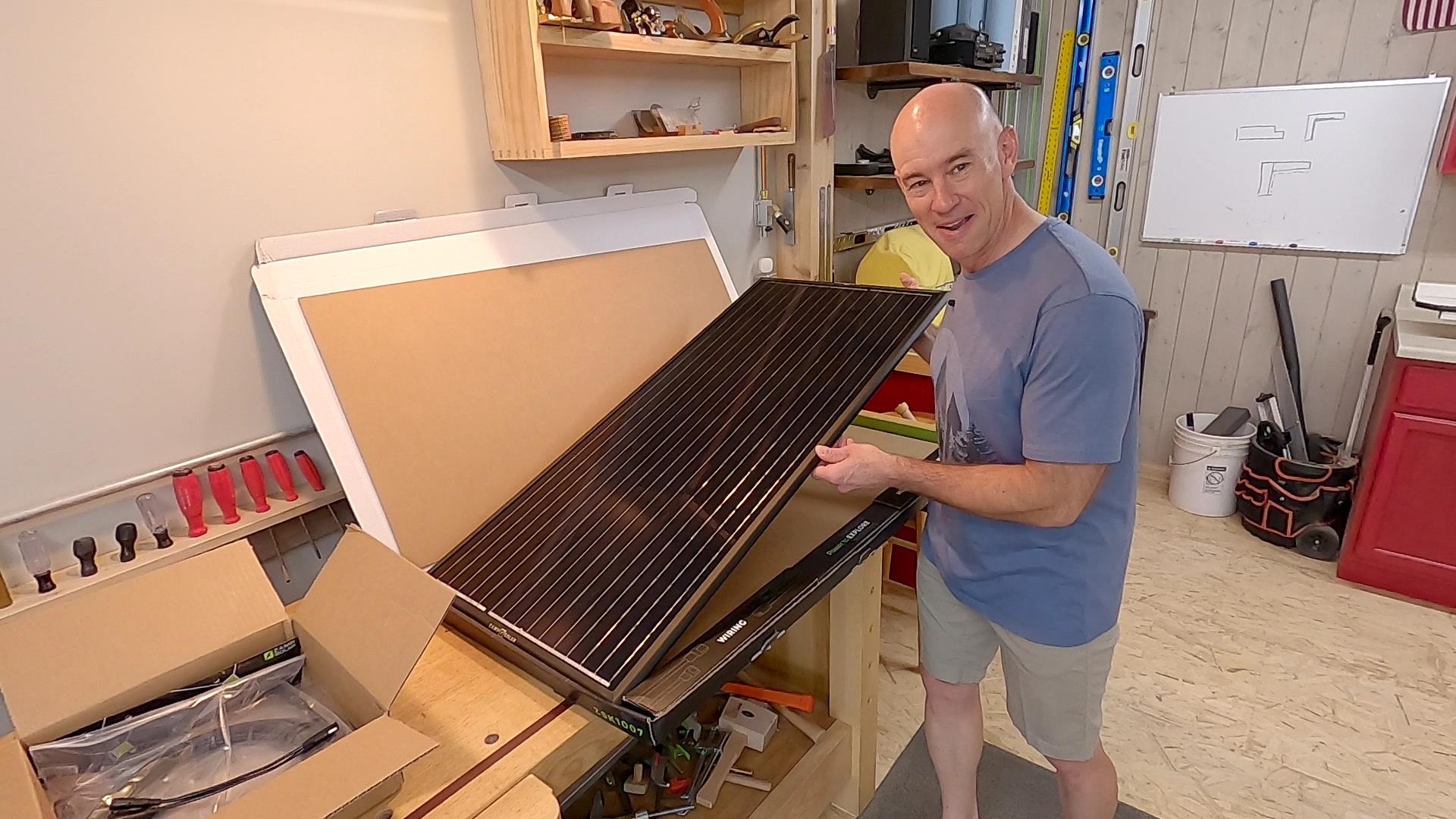 Installing Zamp’s new Obsidian Panels on our RV Carport