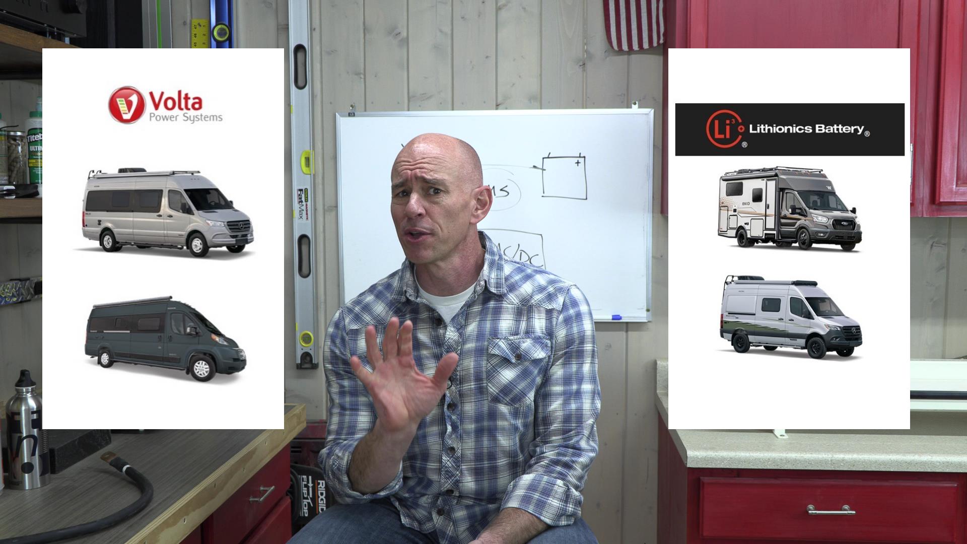 Lithium System Comparison: Lithionics and Volta (as offered by Winnebago)