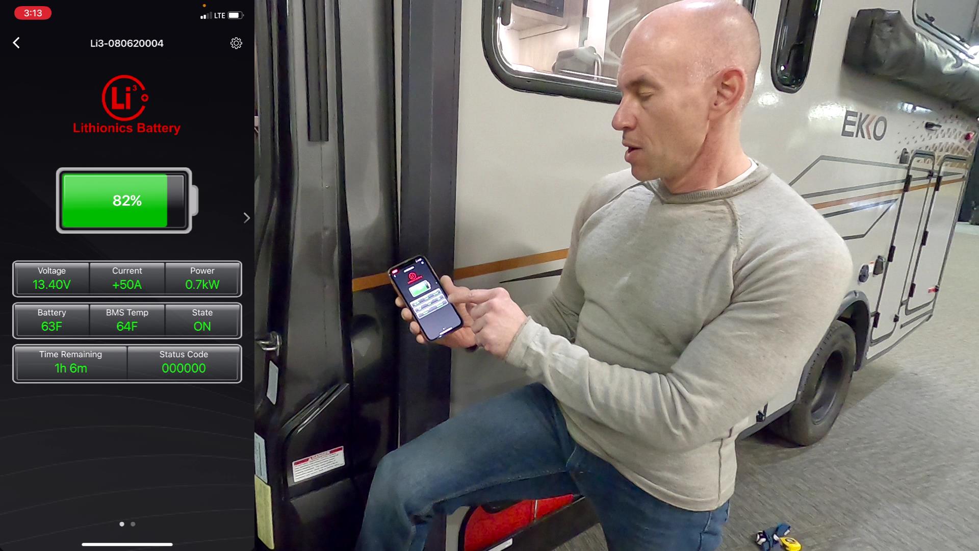 Charging Performance in the Winnebago EKKO – AT IDLE!