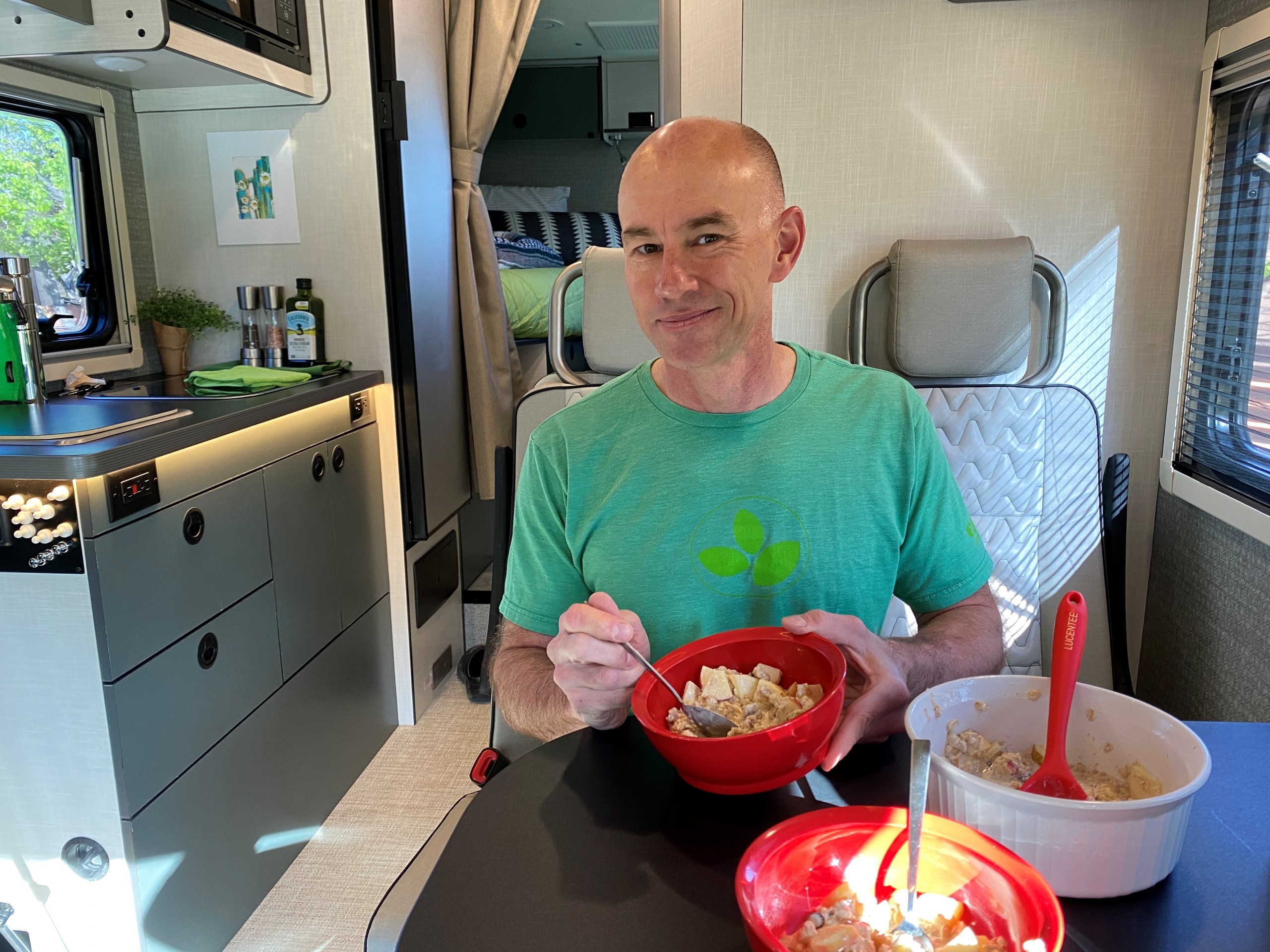 James’ Awesome Muesli Recipe!  (Made in the EKKO)