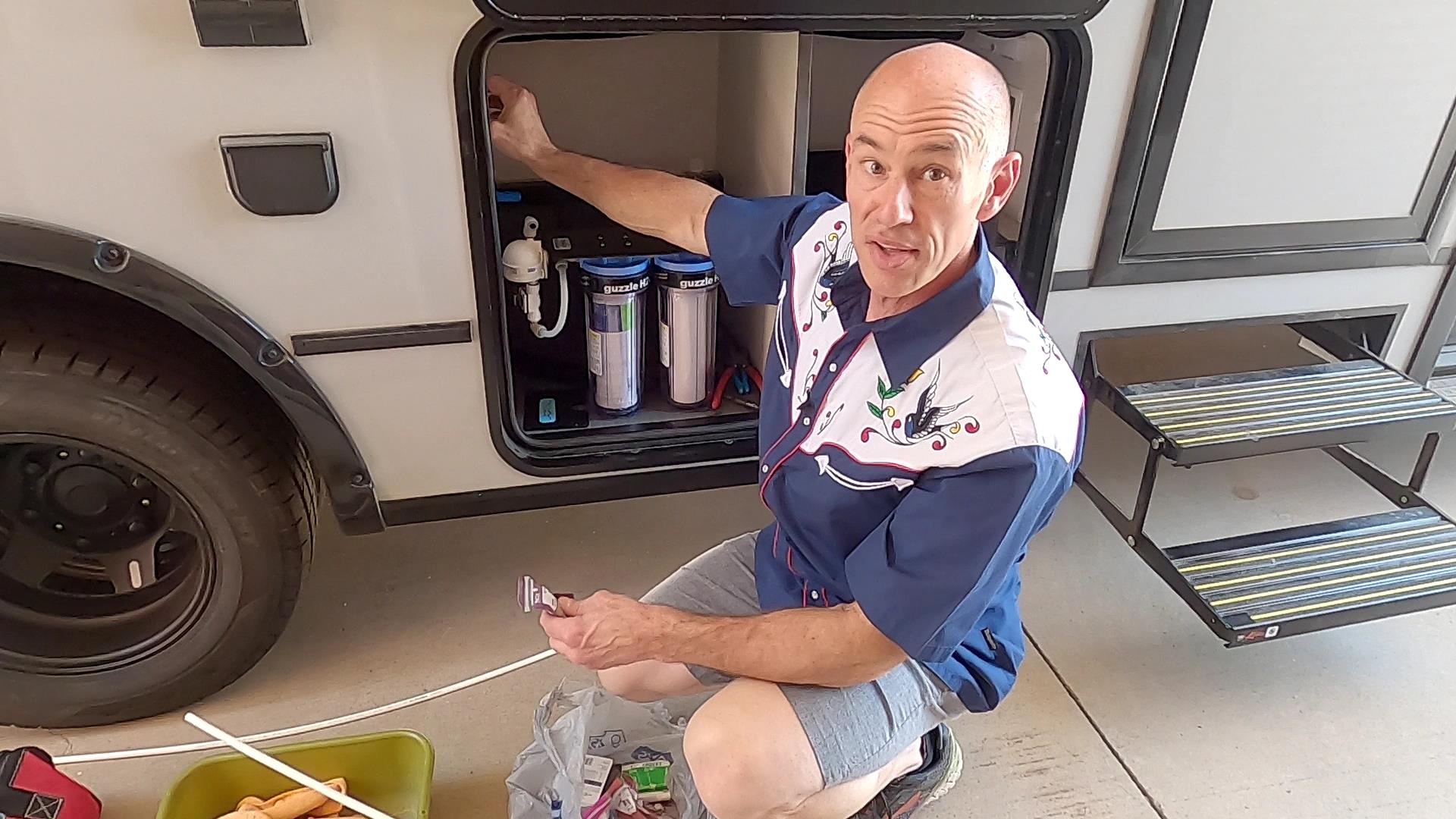What My RV Mods Are REALLY Like – Installing the Guzzle H2O Water Filter