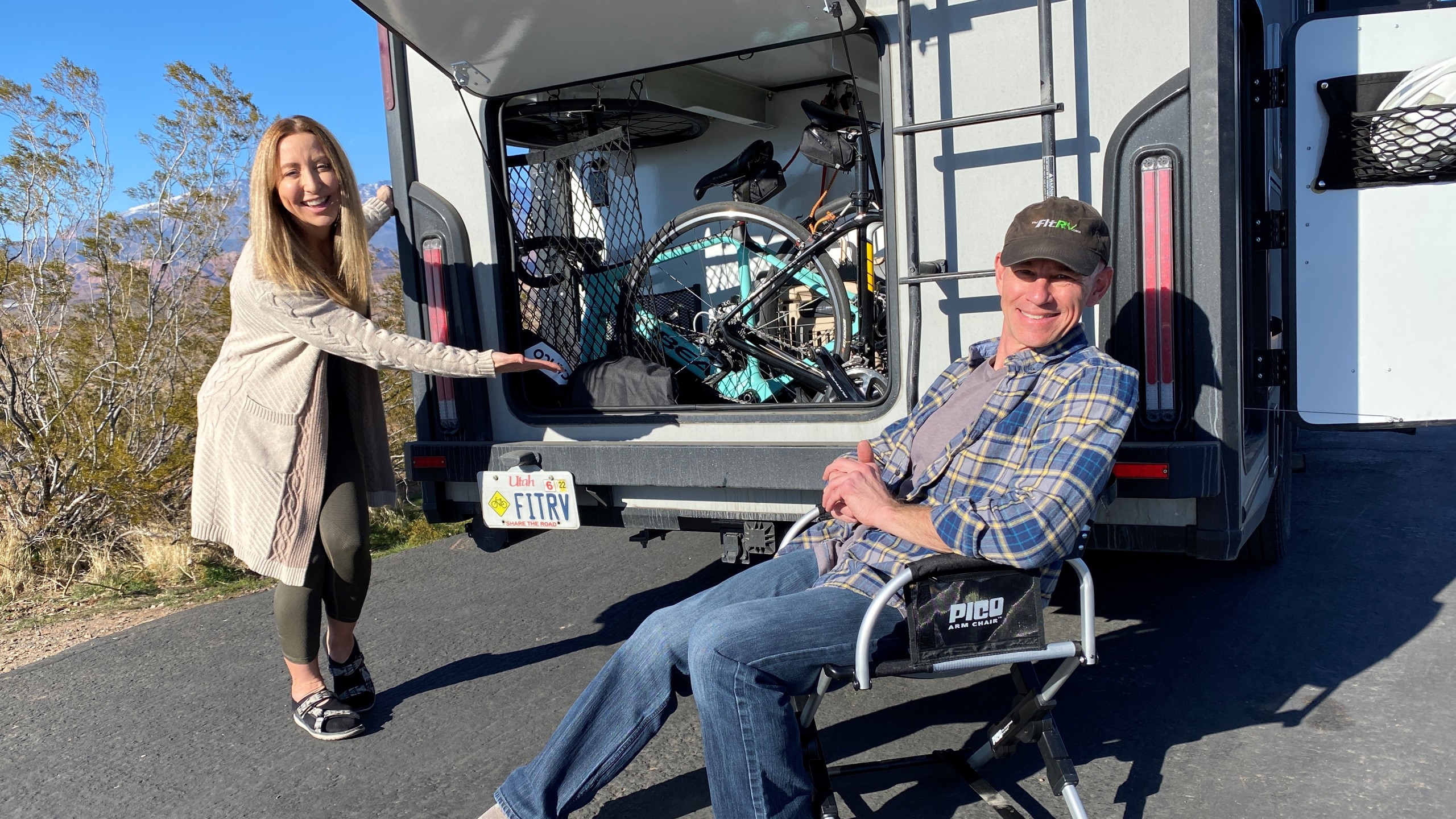 Set Up For Bikes: Organizing Our RV’s Gear Garage