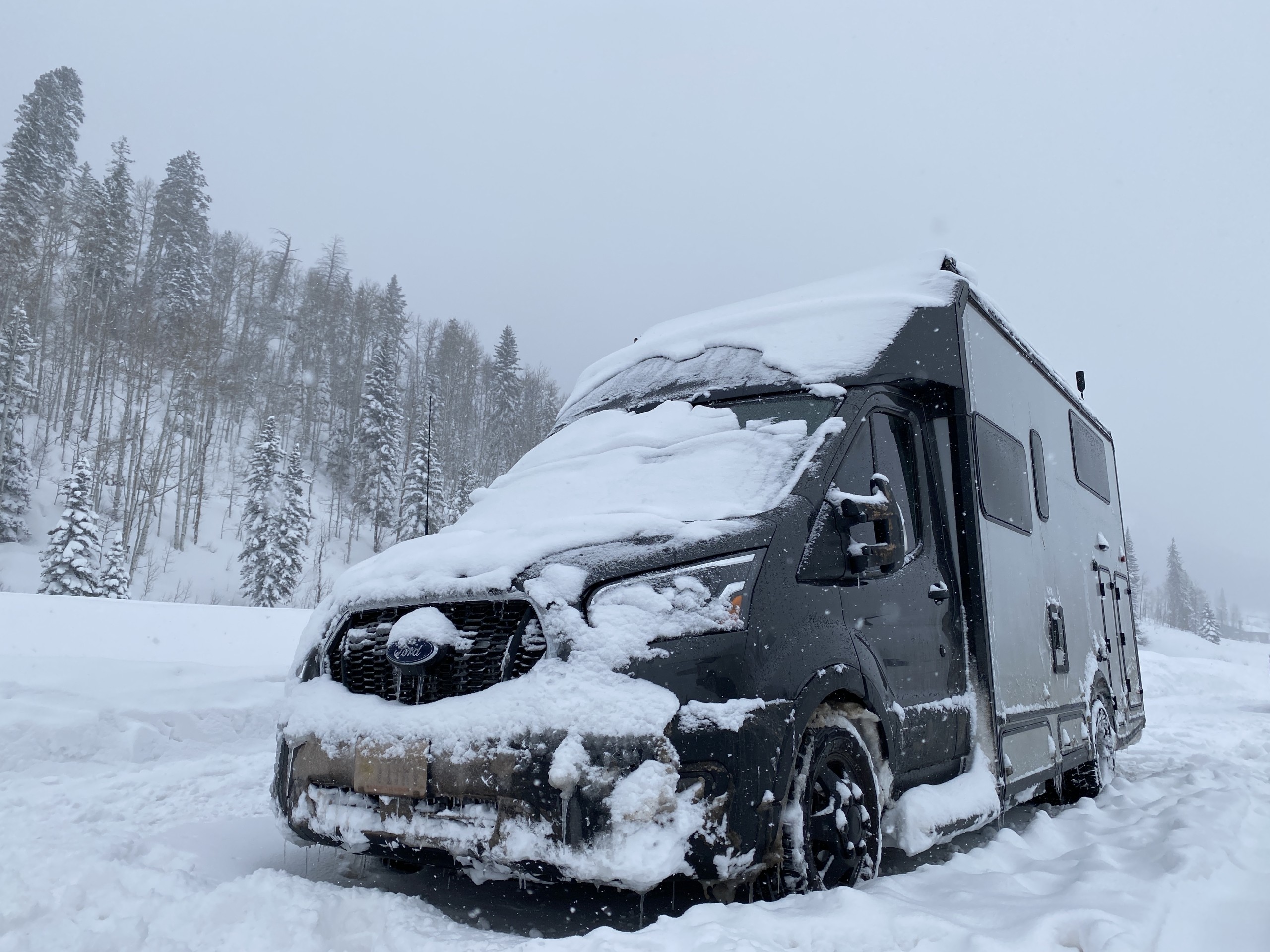 Winter RVing Tips:  Winnebago EKKO Version
