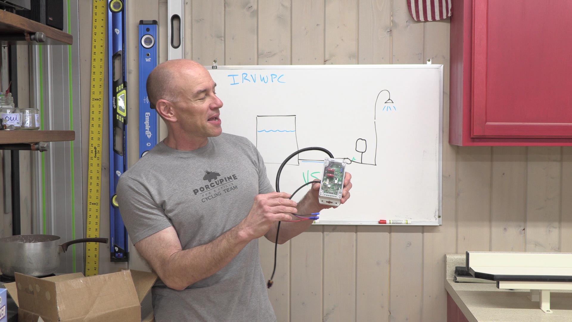 Our Smarter RV Water Pump – Installing the IRVWPC