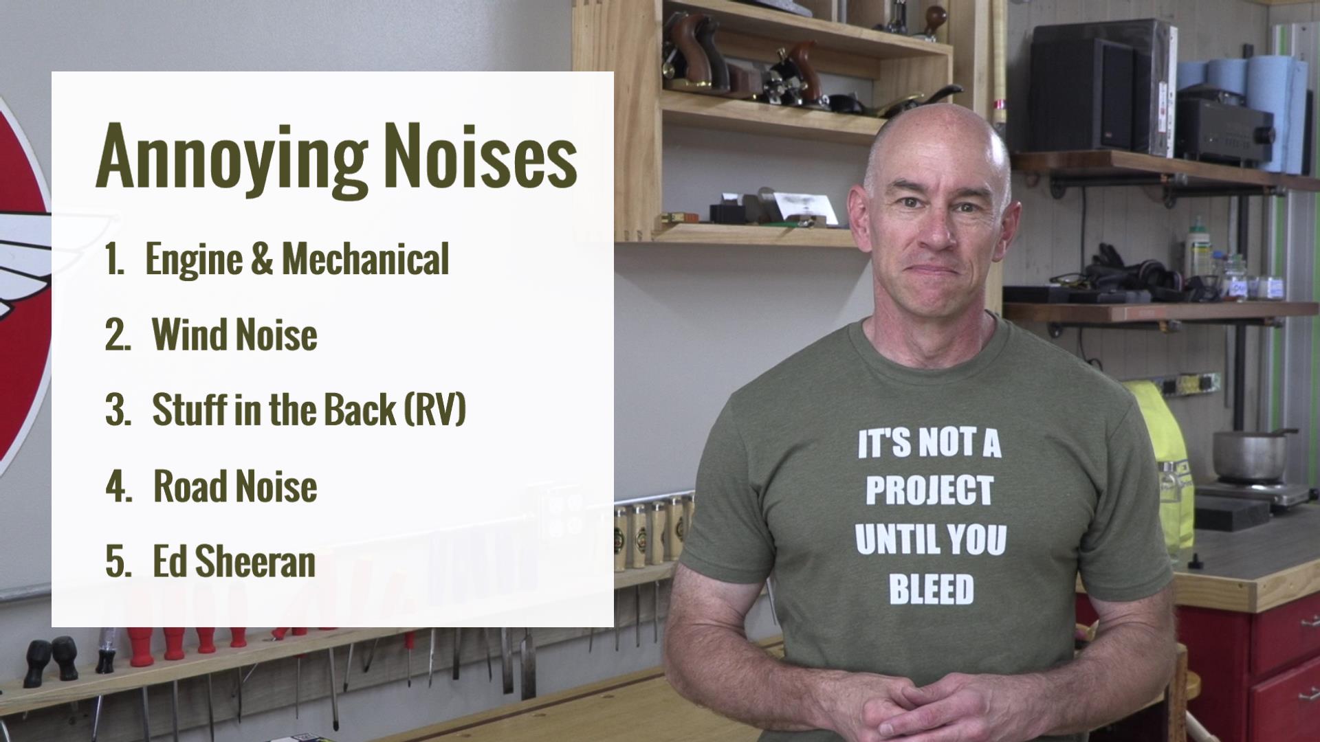 RV (Automotive) Sound Deadening Theory and Proof of Concept
