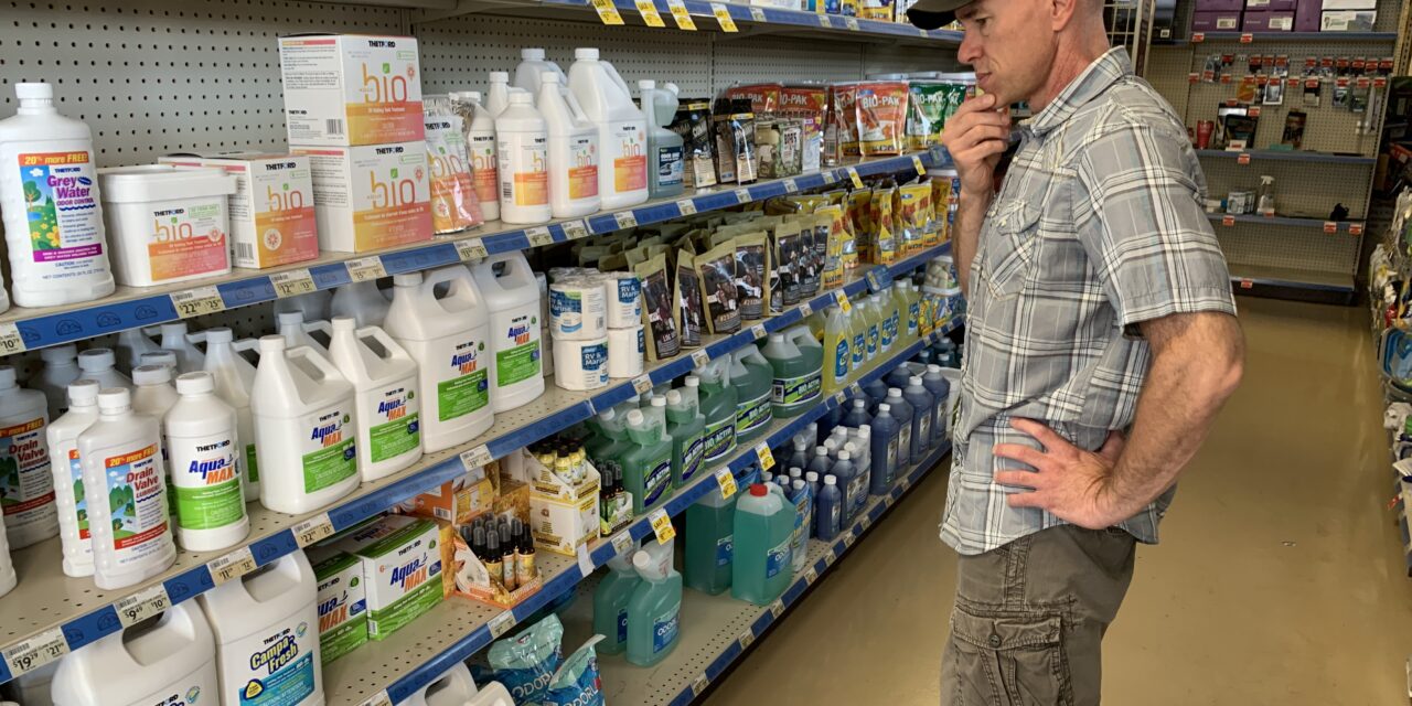 Comparing RV Holding Tank Chemicals – The New Formulas