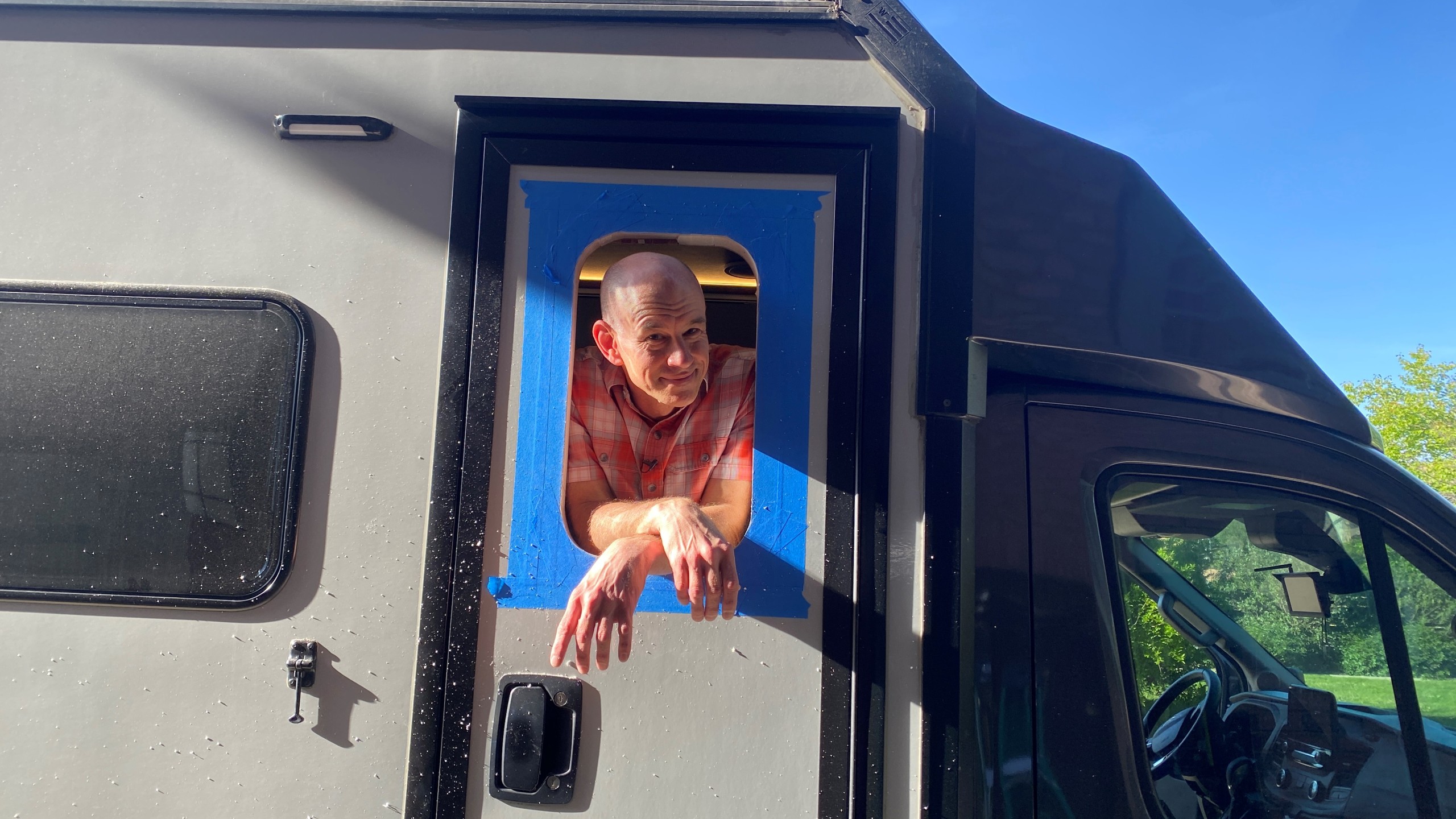 Adding a Double-Pane Window to Our Class C RV