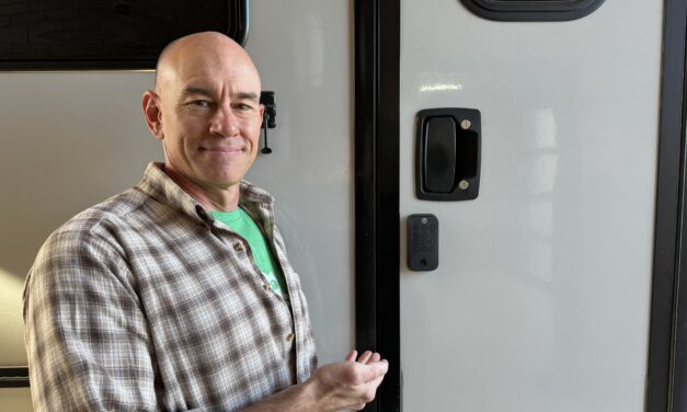 Keypad Entry and Deadbolt for the Winnebago EKKO