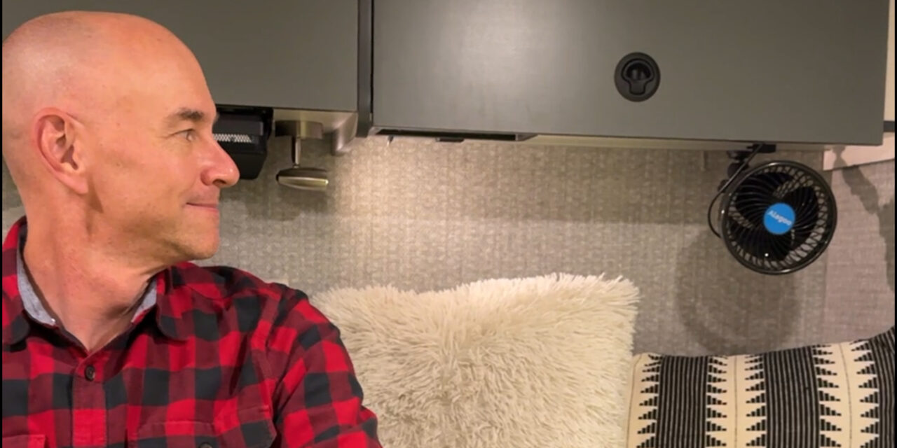 RV DIY: Modifying 12v Fans to work on RAM Mounts