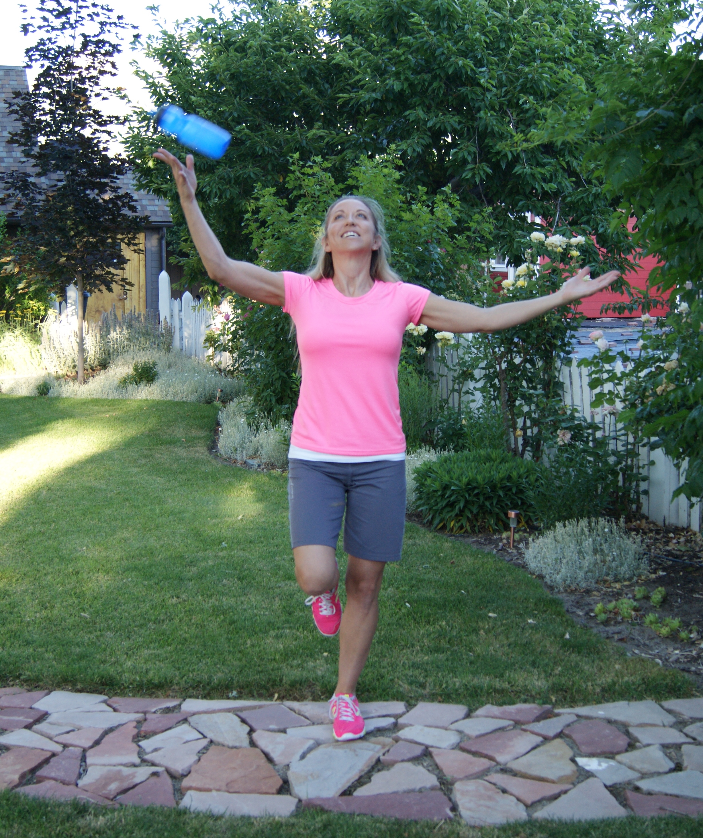 Exercise of the Week: Balancing Water Bottle Toss
