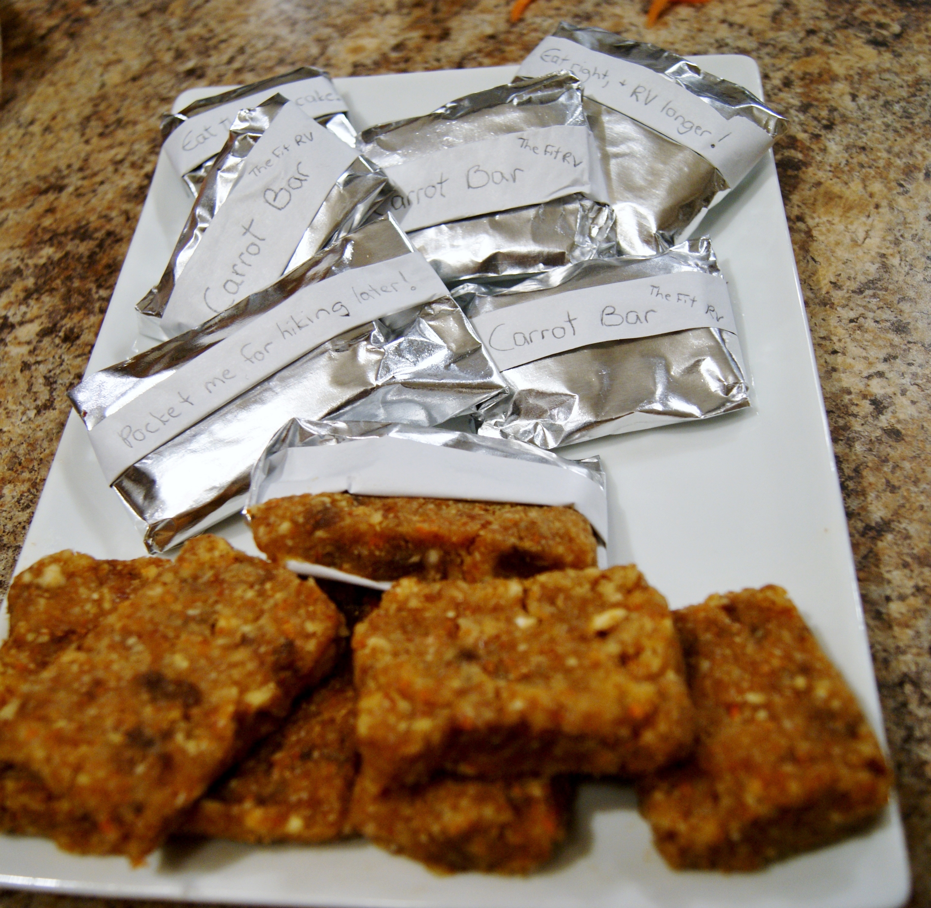 Healthy RV Snacks: Carrot Cake Energy Bar Recipe