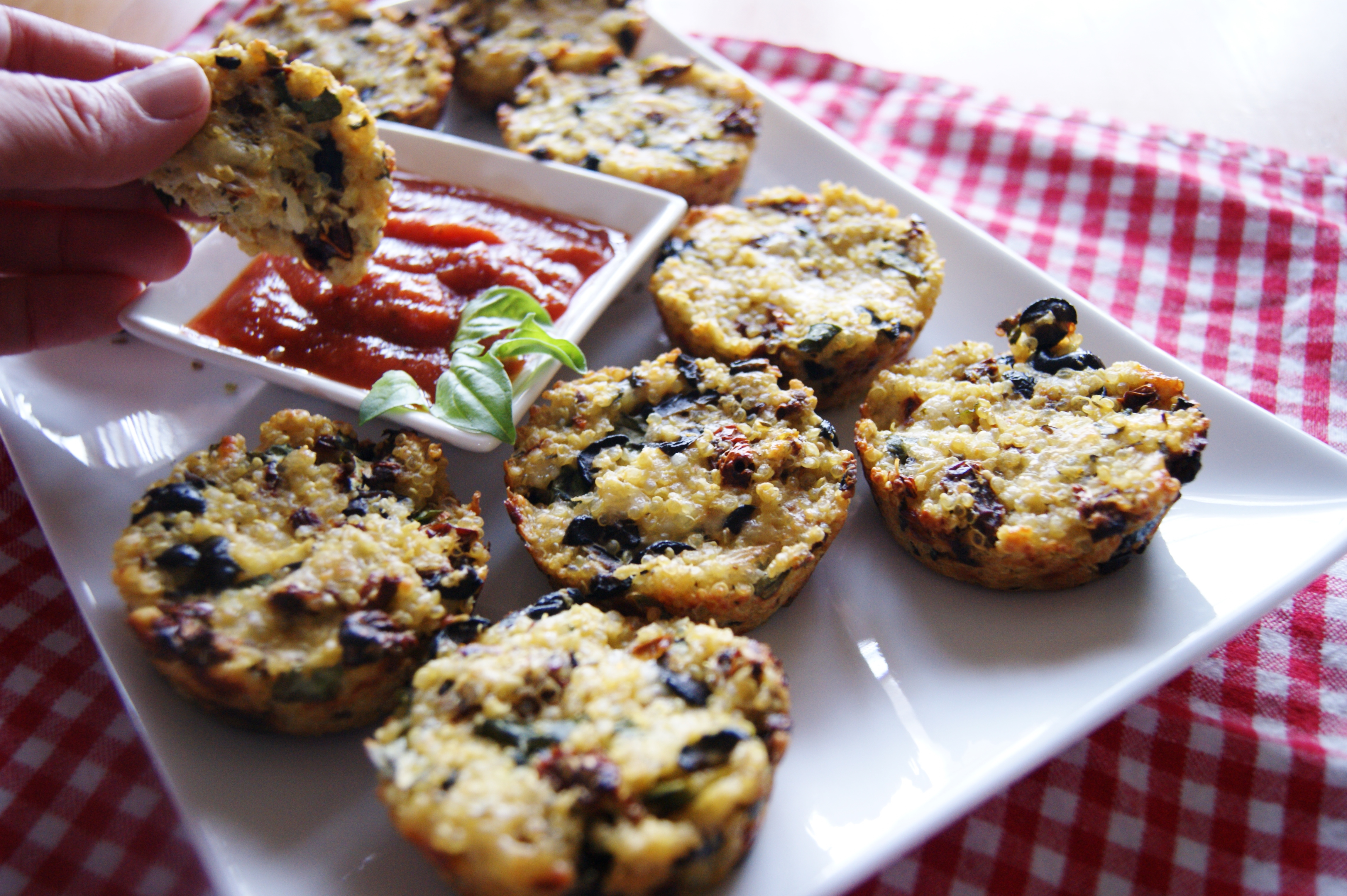 Healthy RV Snacks: Italian Quinoa Bites