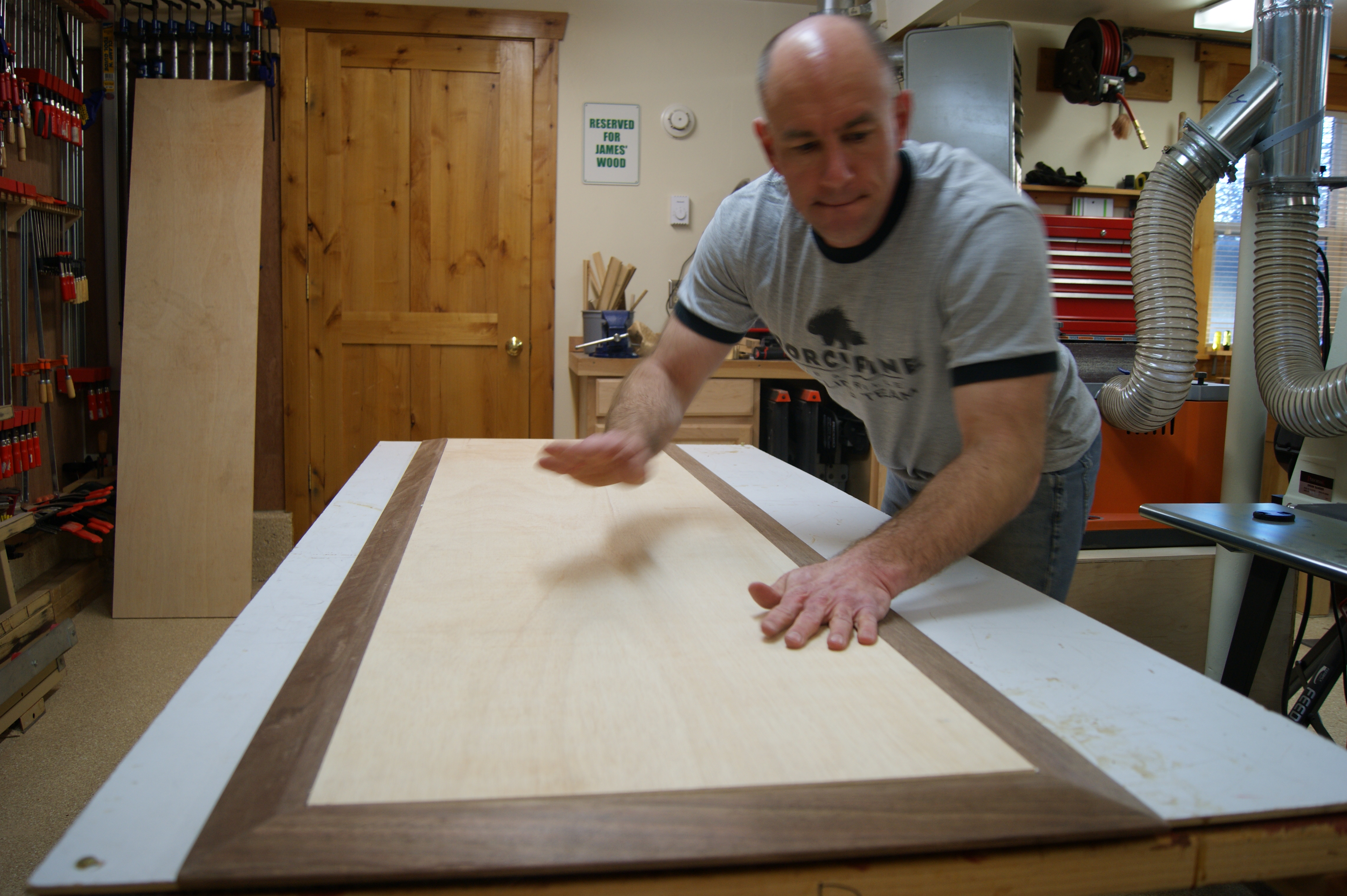 Grinding Plywood, Metal Replacement Reactions, and Contact Cement