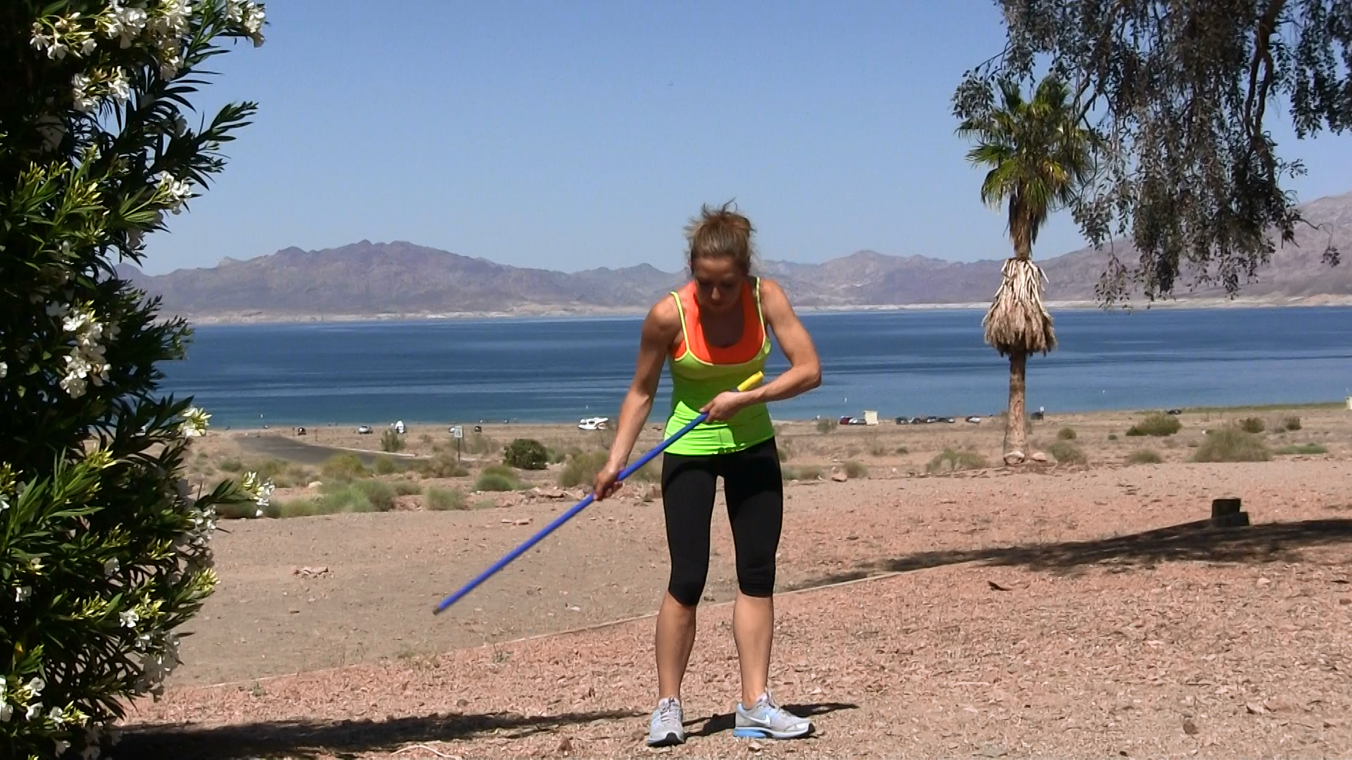 Workout with things in your RV – Leg and Coordination Exercises