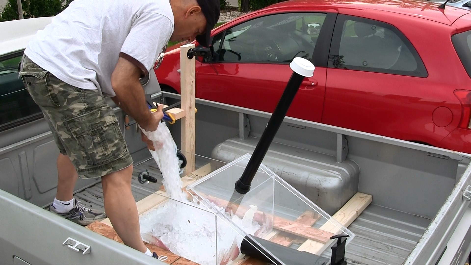 Do Ice Cubes in the RV Black Tank Really Work?