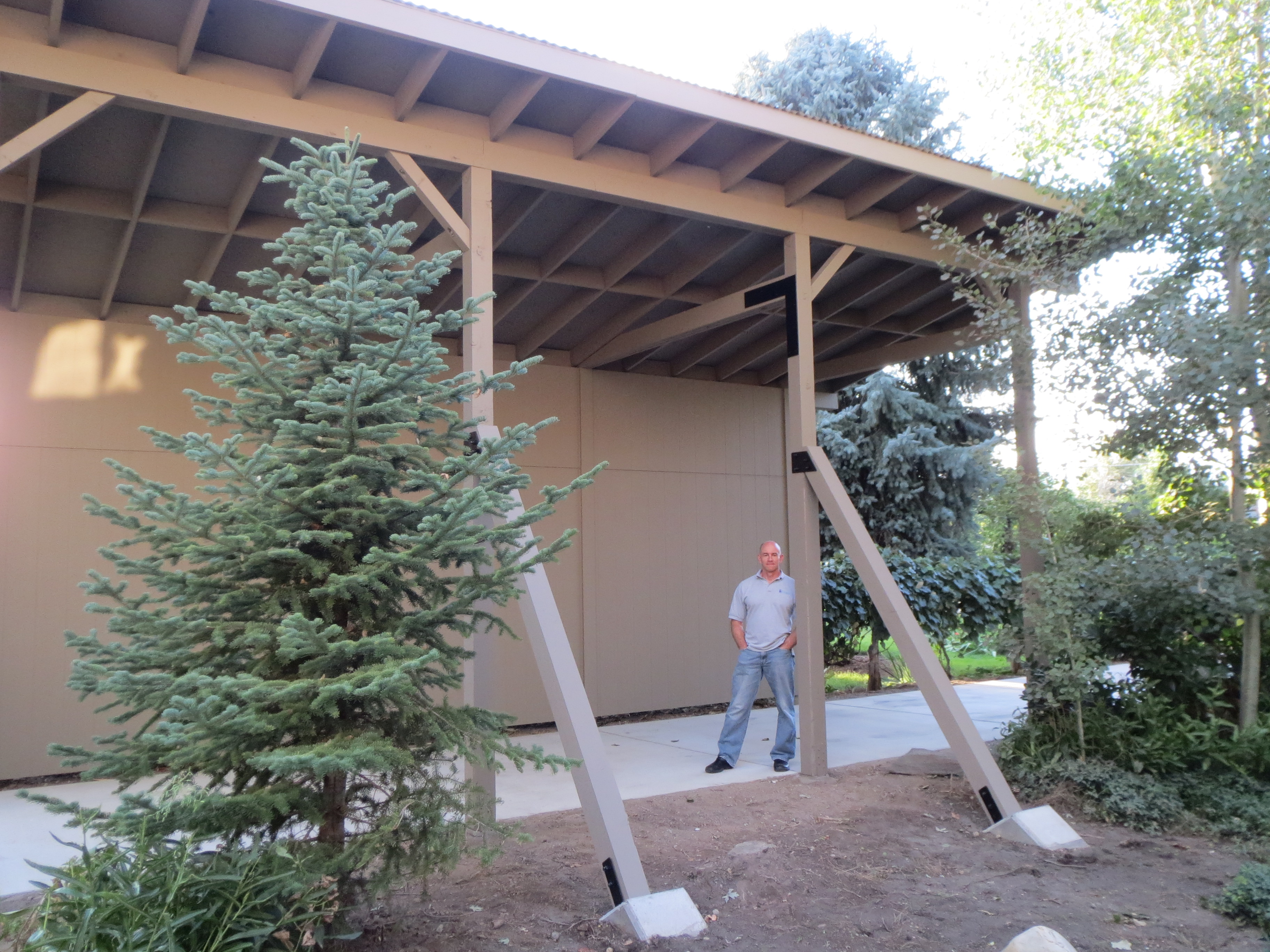 We FINALLY Finished the RV Carport!