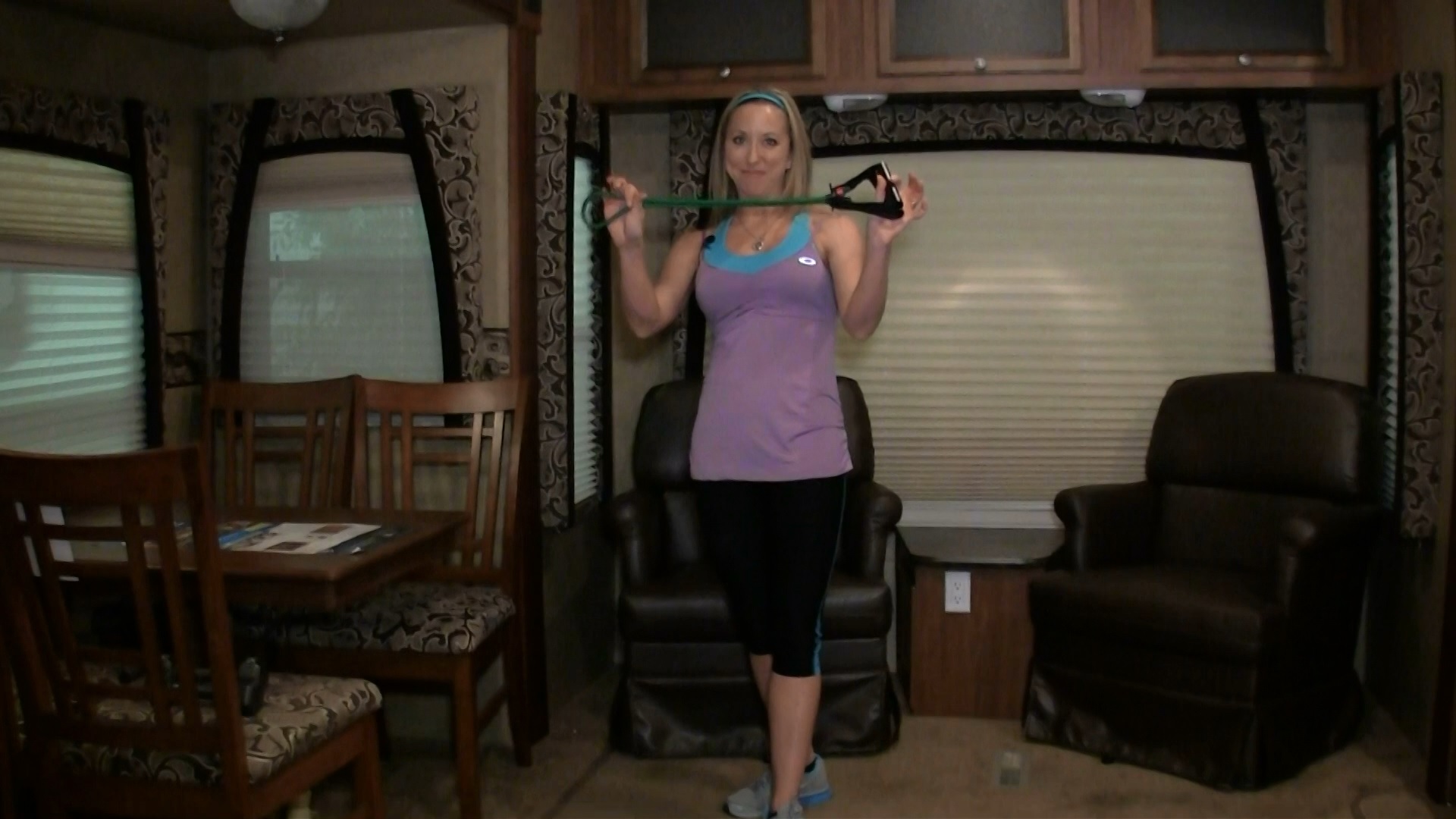 Fitness in Your RV – Resistance Band Workout